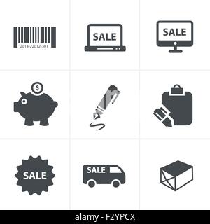 L'autre vecteur icônes Illustration de Vecteur