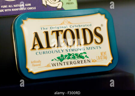 Altoids Thé des menthes souffle - USA Banque D'Images