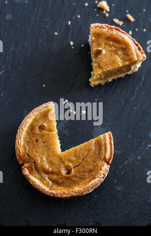 Pumpkin pie mini Banque D'Images