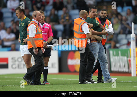 Birmingham, UK. 26 Sep, 2015. Coupe du Monde de Rugby. Afrique du Sud contre les Samoa. Credit : Action Plus Sport/Alamy Live News Banque D'Images