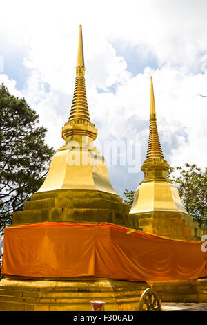 Tad Pra temple Doi Tung, Chiang Mai, Thaïlande. Banque D'Images