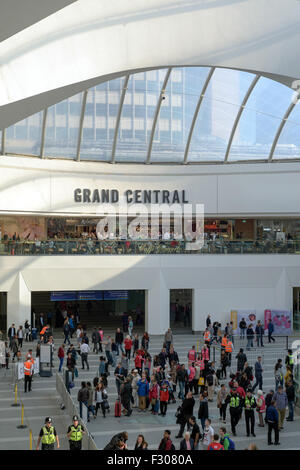 Birmingham New Street et Grand Central Gare,UK. Banque D'Images