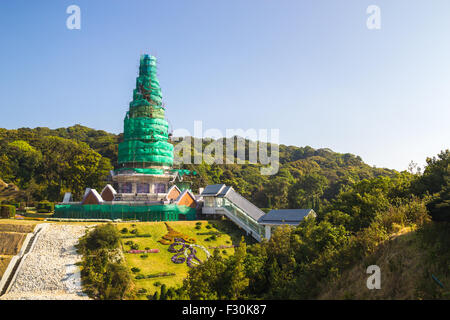 Roi et Reine pagoda (Noppha Noppha Methanidon et phon Phum Siri stupa) de Doi Inthanon, Chiang Mai, Thaïlande Banque D'Images