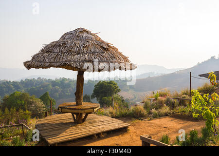 Au point de vue monjam resort, Chiang Mai, Thaïlande Banque D'Images