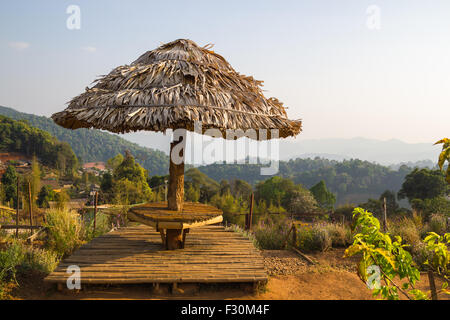 Au point de vue monjam resort, Chiang Mai, Thaïlande Banque D'Images