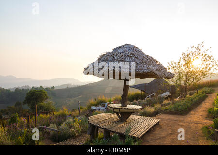 Au point de vue monjam resort, Chiang Mai, Thaïlande Banque D'Images