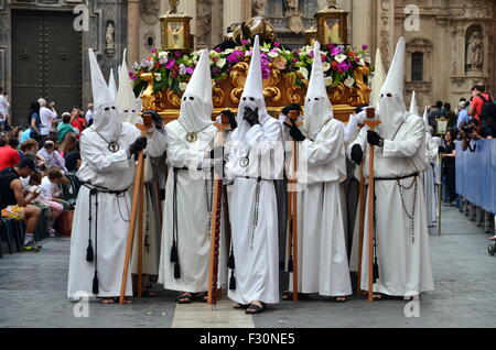 Semana Santa, Murcia. Sabado Banque D'Images