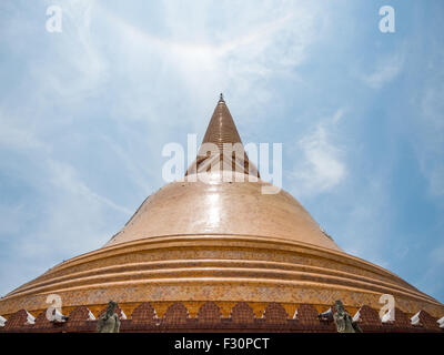 Phra Pathom Chedi, le plus grand stupa dans le monde, Nakhon Pathom, Thaïlande Banque D'Images