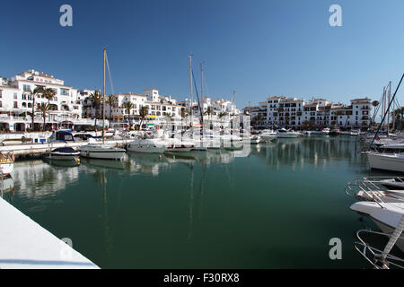 Port de la Duquesa Banque D'Images