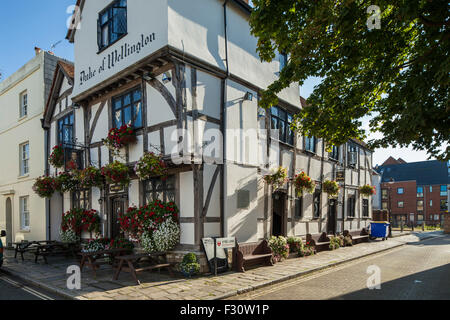 Duc de Wellington pub à Southampton, Hampshire, Angleterre. Banque D'Images