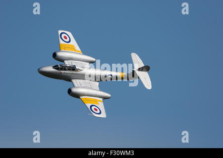 Gloster Meteor T.7 FMKQ Victoire Cosby Show Aérien Banque D'Images