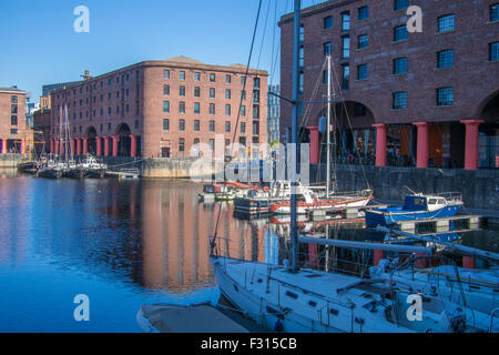 Albert Dock, Liverpool, Merseyside, Angleterre Banque D'Images