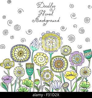 Motif floral pastel vecteur Illustration de Vecteur