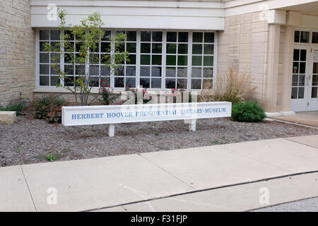 Herbert Hoover Presidential Library and Museum, West Branch, Iowa Banque D'Images