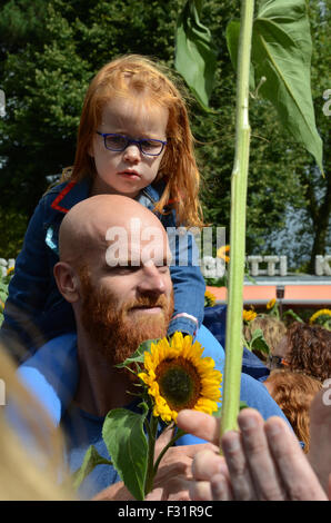 Impression de Redhead jours 2015, Breda, Pays-Bas Banque D'Images