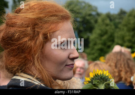 Impression de Redhead jours 2015, Breda, Pays-Bas Banque D'Images