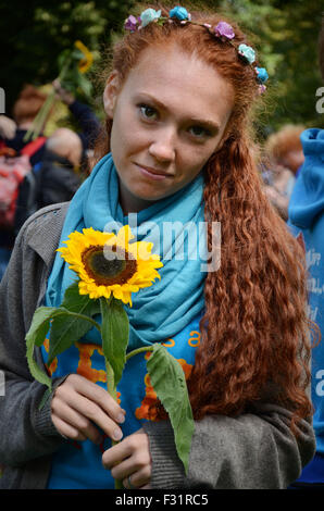 Impression de Redhead jours 2015, Breda, Pays-Bas Banque D'Images