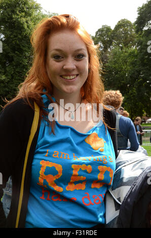 Impression de Redhead jours 2015, Breda, Pays-Bas Banque D'Images