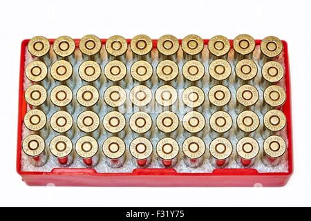 50 de Winchester Super X 357 Grains 110 Magnum Point creux chemisé Banque D'Images