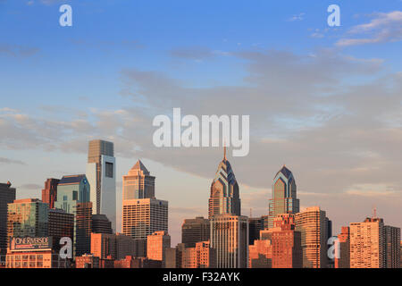 Philadelphia Skyline 2015, Centre Ville, Philadelphie, Pennsylvanie, USA Banque D'Images