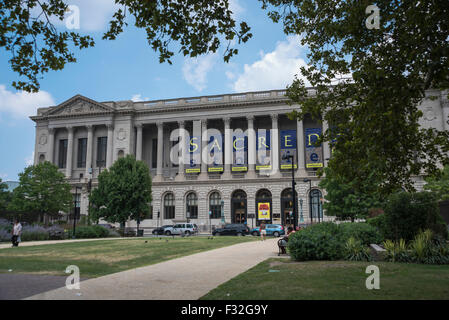 La bibliothèque libre de Philadelphie , Philadelphie, PA, USA Banque D'Images