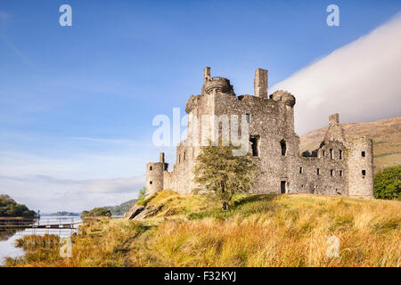 Le Château de Kilchurn, Loch Awe, Argyll and Bute, Ecosse, Royaume-Uni. Banque D'Images