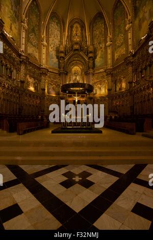 Une image couleur de la modifier à l'abbaye de Montserrat Banque D'Images