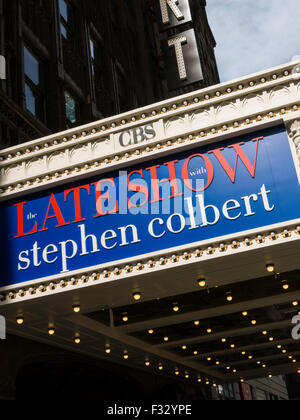 Ed Sullivan Theater, NYC Banque D'Images