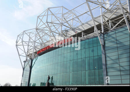 Manchester United Football Club Stade Old Trafford, Manchester Banque D'Images