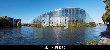 Parlement Européen / Parlement européen à Strasbourg, France Banque D'Images