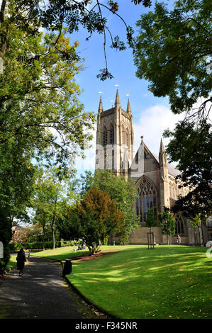 L'église paroissiale de Bolton, Bolton, Angleterre. Photo par Paul Heyes, mardi 29 septembre, 2015 Banque D'Images