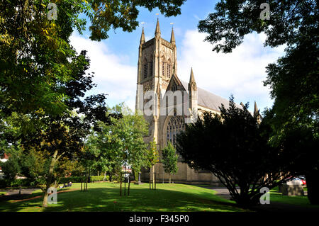 L'église paroissiale de Bolton, Bolton, Angleterre. Photo par Paul Heyes, mardi 29 septembre, 2015 Banque D'Images