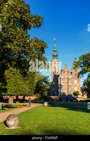 Le château de Rosenborg, Copenhague, capitale nationale du Danemark, Danemark Banque D'Images