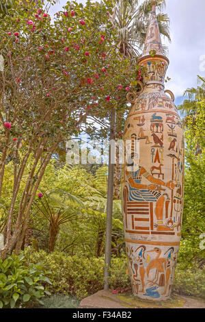 Vase plus grand univers Jardin Tropical Monte Palace Madeira Portugal Banque D'Images