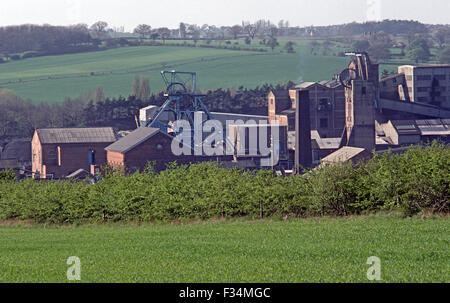 Moorgreen Colliery, Eastwood, D.H.Lawrence birthplace, sud bretagne ville minière, Angleterre Banque D'Images