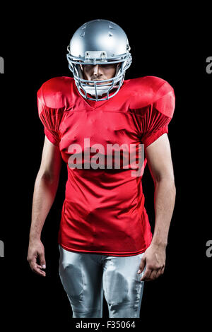 Certain joueur de football américain Banque D'Images