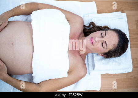 Portrait de femme enceinte Banque D'Images