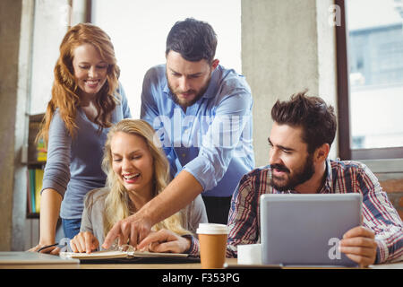 Portrait vers diary Banque D'Images