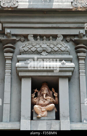 Muthumariamman Thevasthanam temple hindou Sri, Matale, Sri Lanka, de l'Océan Indien, l'Asie Banque D'Images