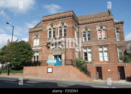 Highfield Library sur London Road Sheffield, Angleterre, Royaume-Uni Banque D'Images