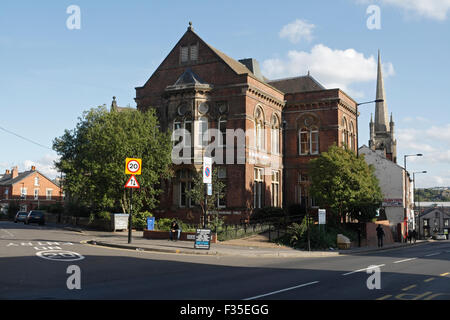 Highfield Library sur London Road Sheffield, Angleterre, Royaume-Uni Banque D'Images