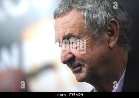 Nick Mason (Pink Floyd) à la première du film 'Le Mur' de Roger Waters au Ziegfeld Theatre. New York, 28.09.2015/photo alliance Banque D'Images