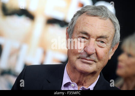 Nick Mason (Pink Floyd) à la première du film 'Le Mur' de Roger Waters au Ziegfeld Theatre. New York, 28.09.2015/photo alliance Banque D'Images