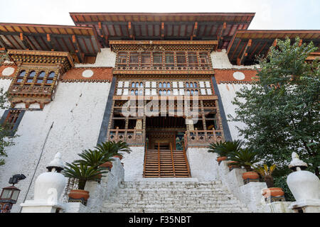 Punakha Dzong, le Bhoutan Banque D'Images