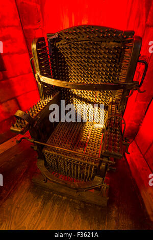 L'Inquisition Président exposé au Musée à Amsterdam, Pays-Bas, Europe. Banque D'Images