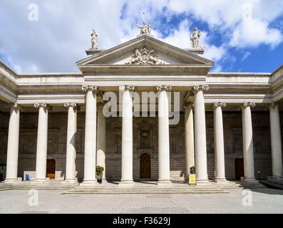 Banque d'Irlande dans ce qui était l'édifice du Parlement d'Irlande, Dublin, Irlande Banque D'Images