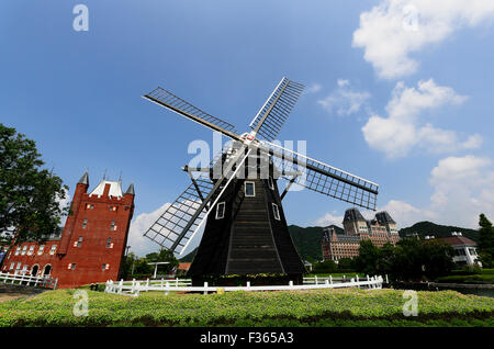 Le Japon Huis Ten Bosch Banque D'Images