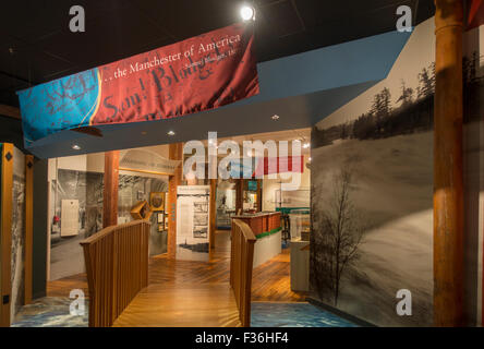 Millyard museum de Manchester au New Hampshire Banque D'Images