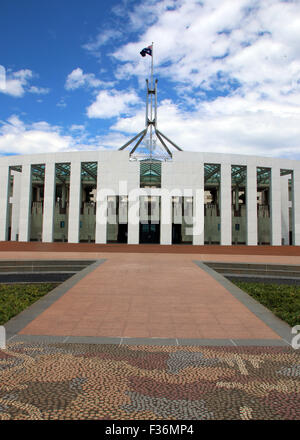 La Maison du Parlement Canberra Australie Banque D'Images