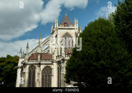 L'église Saint Etienne de Beauvais, France Banque D'Images